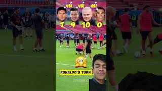 Haaland VS Portuguese footballer 🦧 ishowspeedclipz footballplayers football haaland [upl. by Fradin]