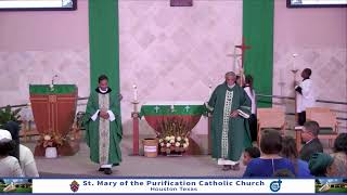 StMary 830AM Mass [upl. by Ahterod]