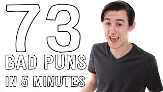 73 Bad Puns In 5 Minutes [upl. by Latoye]