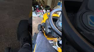 How to operate the Cub Cadet LT46” XT1 mower [upl. by Salli]