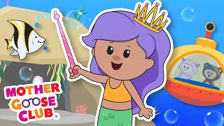 Mermaid Song  More  Mother Goose Club Cartoons NurseryRhymes [upl. by Gualtiero471]