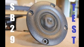 SB Acoustics SB29 Tweeter  Test and Review [upl. by Ludovika822]