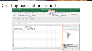 Creating Basic Ad Hoc Reports in Smart View [upl. by Sargent]