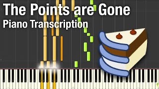 The Points Are Gone  Piano Transcription [upl. by Hanad141]