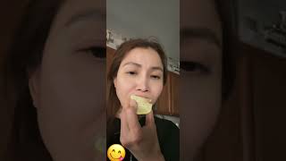 Easy Squeezy Lemon 🍋 challenge lemon food fruit [upl. by Teage]