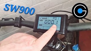 SW900 Guide Settings Error Codes Fault Fixes How To Use Ebike Display [upl. by Corin]