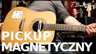 LR Baggs M80  pickup magnetyczny do gitary akustycznej  test demo cz33 [upl. by Gnouhk]