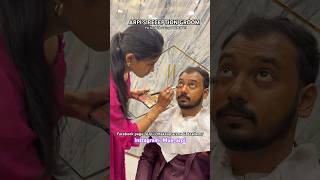 Groom makeover muaarpi shorts groommakeup makeupartist [upl. by Pathe]