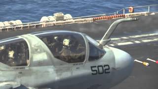 Flight Deck Operations on USS Nimitz CVN 68 Oct 26 2013 [upl. by Shoshana78]